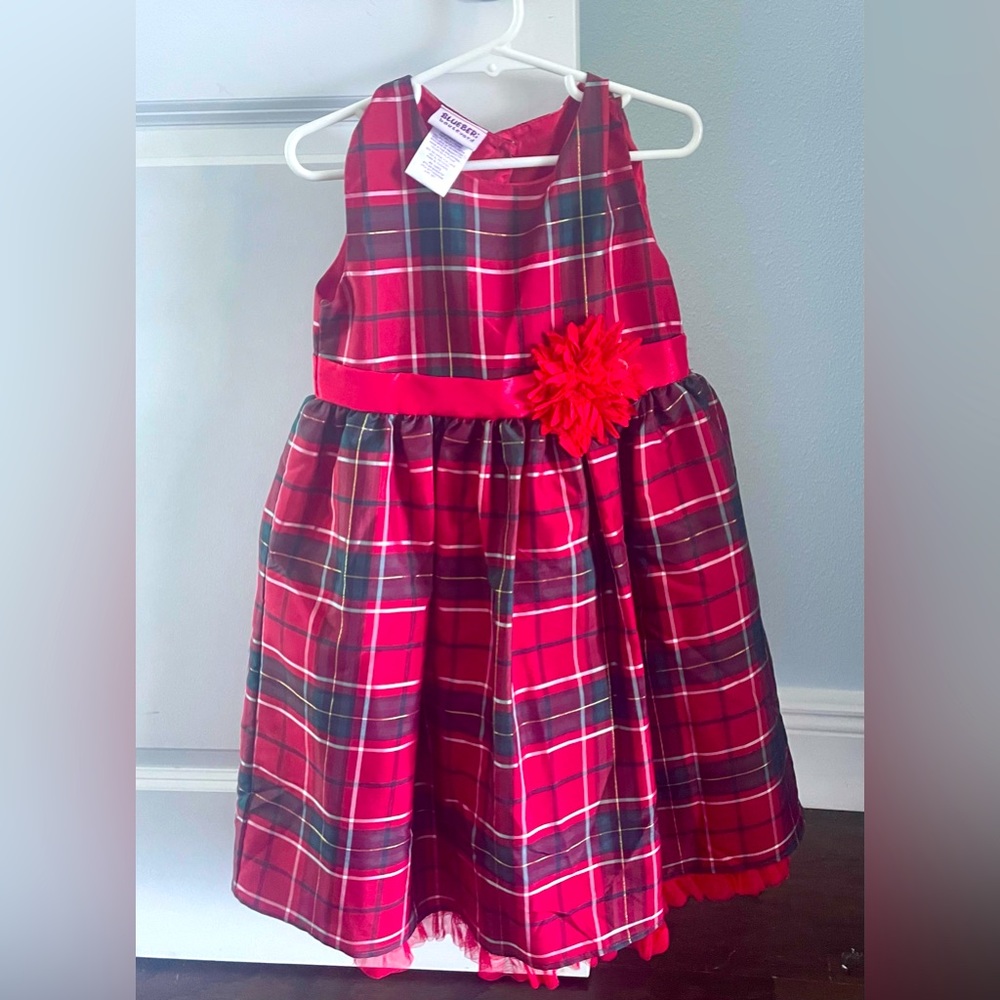 Christmas dress plaid